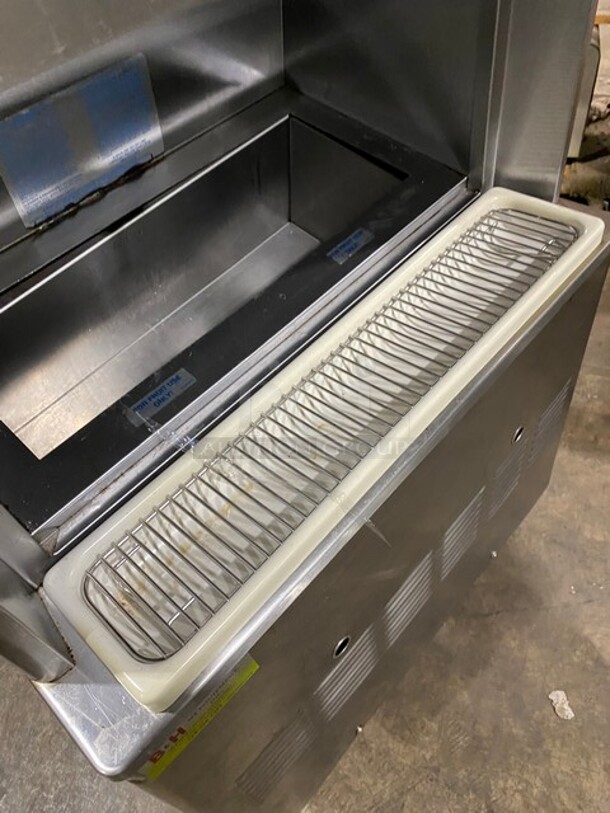 Taylor Commercial Floor Style 2 Flavor Frosty/Coolatta/Slushy Making Machine! With Milkshake Mixing Attachment! All Stainless Steel! Model 342D27 SN: K6106162 208-230V 1PH - Image 9 of 11