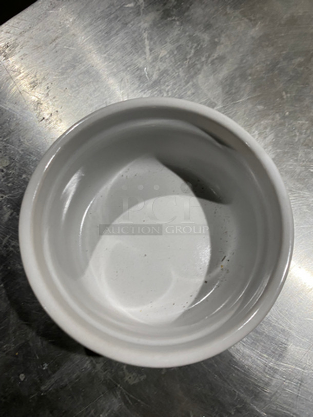 ALL ONE MONEY! White Ceramic Ramekin Dish! - Image 4 of 6