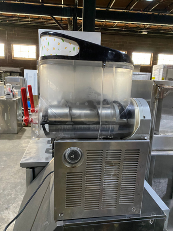 Ugolini Commercial Countertop Slushie/ Frozen Beverage Dispenser! Model: MT2UL 115V 60HZ 1 Phase - Image 3 of 10