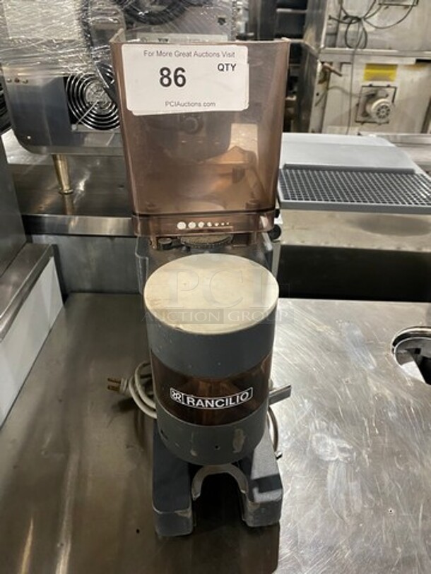 Rancilio Countertop Coffee Bean Grinder Machine!