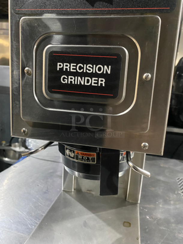 Bunn Commercial Countertop Precision Grinder! Stainless Steel Body! G9 SERIES Model: G9THDTALL SN: G900043652 120V 60HZ 1 Phase - Image 7 of 8