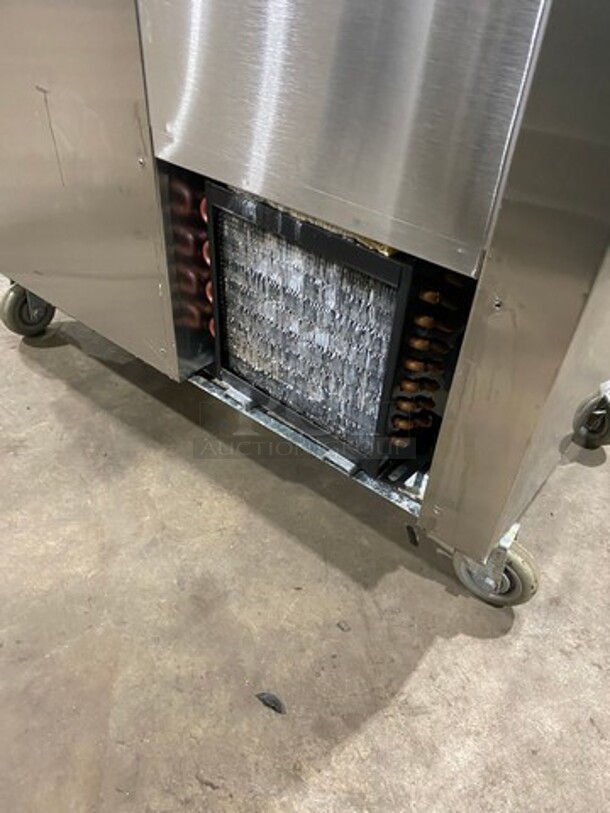 LATE MODEL! 2019 Cool Tech Commercial 2 Door Lowboy/ Worktop Cooler! Stainless Steel! On Casters! Model: CUST36LB SN: 025619 120V 60HZ 1 Phase - Image 9 of 9