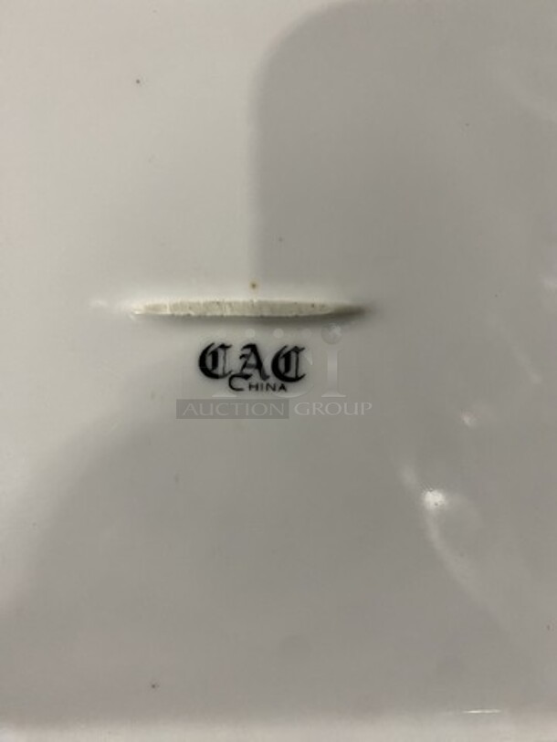 WOW! CAC Square Style Dining Plates! 1o X Your Bid! - Image 6 of 11