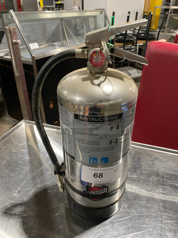 Buckeye Commercial Fire Extinguisher! Model: WC6LITER