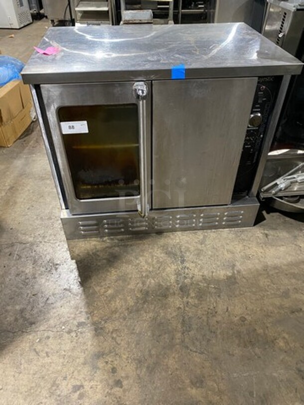 Commercial Electric Powered Convection Oven! With View Through Doors! Metal Oven Racks! All Stainless Steel! - Image 1 of 8