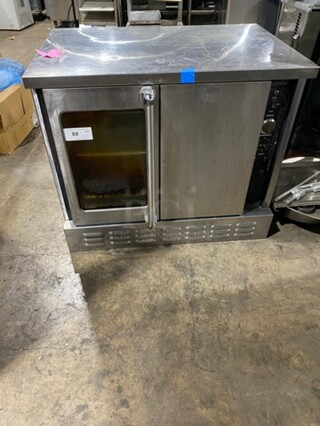 Commercial Electric Powered Convection Oven! With View Through Doors! Metal Oven Racks! All Stainless Steel!