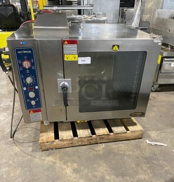 Alto Shaam Natural Gas Powered Combi Oven! With View Through Door! All Stainless Steel! On Legs! Model: 714ESGS SN: 10325281016 - Image 1 of 10