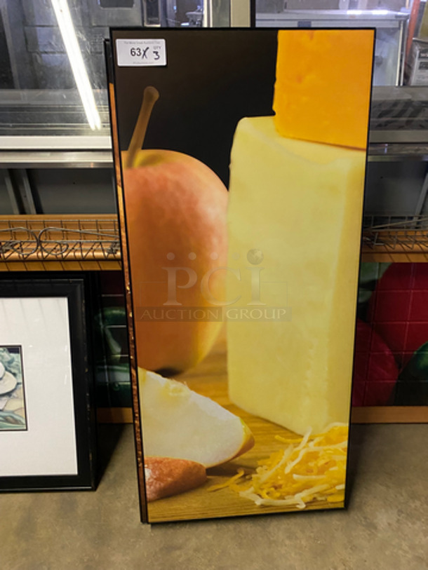 Wall Mount Restaurant Decor! 3x Your Bid! - Image 2 of 6