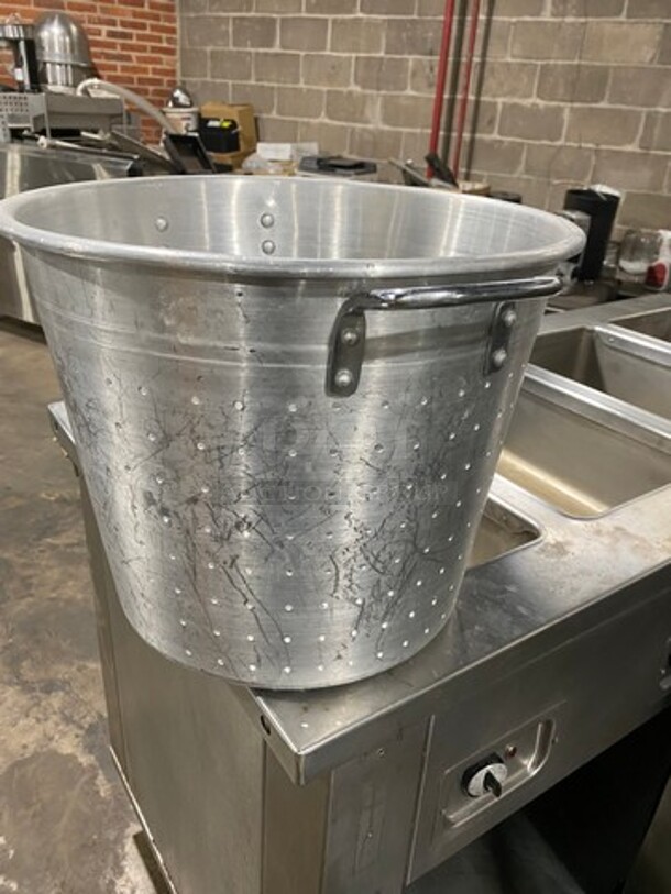 Metal Perforated Pot Insert! With Handles! - Image 2 of 4