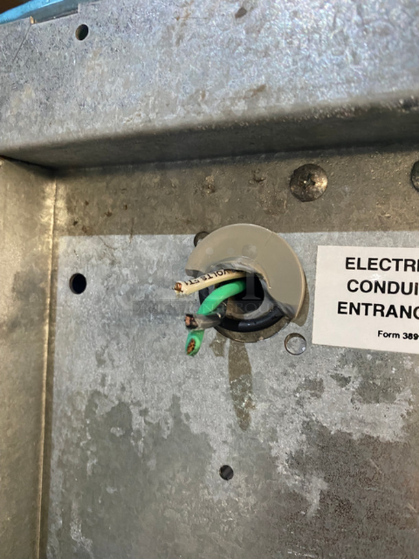 Crystal Tips Commercial Ice Maker Machine! On Commercial Ice Bin! All Stainless Steel! On Legs! 2X Your Bid Makes One Unit! Model: 602CWS16130 SN: 22061310P 115V 60HZ 1 Phase - Image 9 of 9