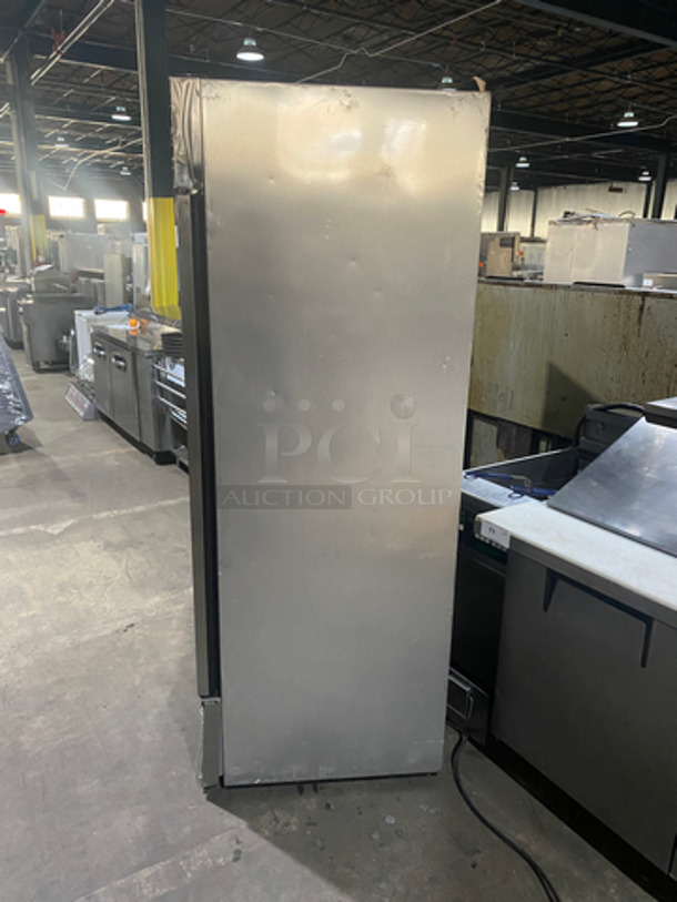 COOL! True Commercial 2 Door Reach In Freezer! With Poly Coated Racks! All Stainless Steel! Model: T49F SN: 13955025 115V 60HZ 1 Phase - Image 5 of 10