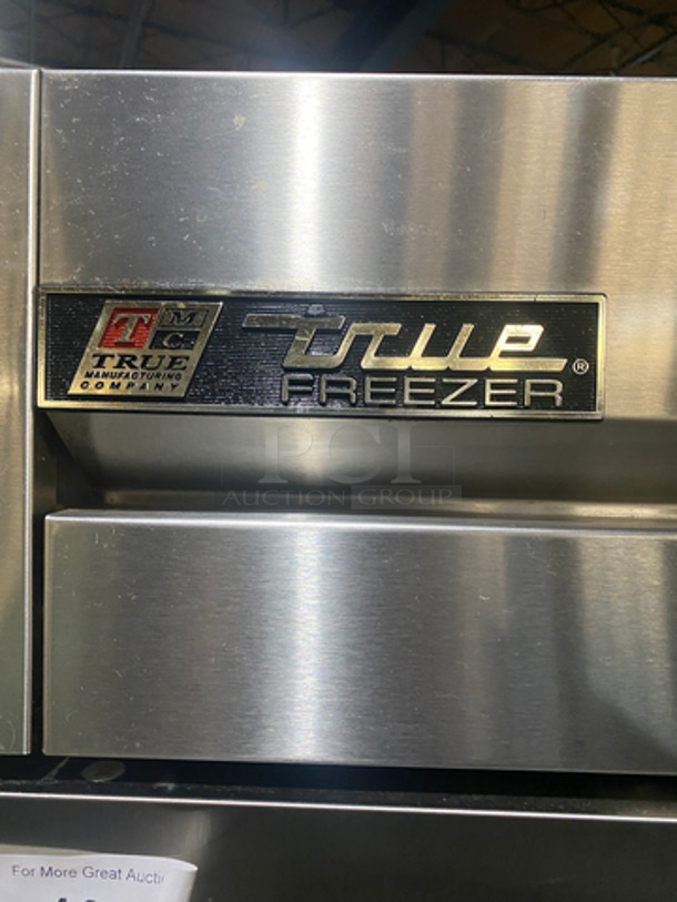 COOL! True Commercial 2 Door Reach In Freezer! With Poly Coated Racks! All Stainless Steel! Model: T49F SN: 13955025 115V 60HZ 1 Phase - Image 7 of 10