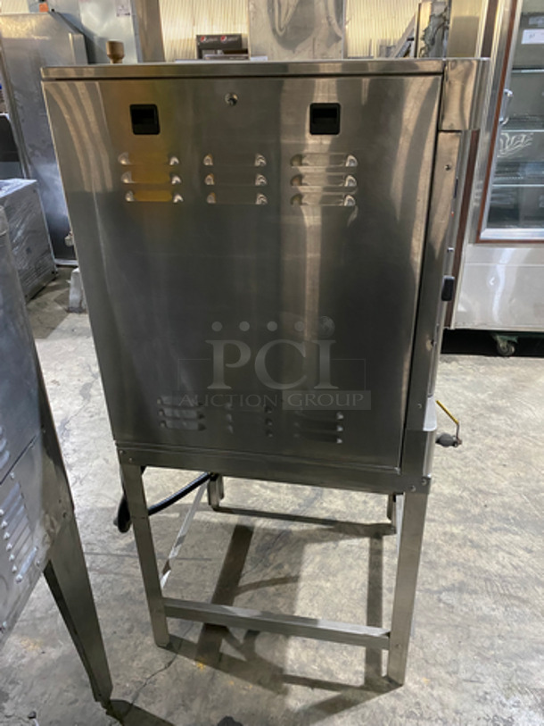 Stellar Steam Commercial Electric Powered Steamer! All Stainless Steel! Model: CAPELLA SN: 02120604 208V 60HZ 3 Phase - Image 2 of 9