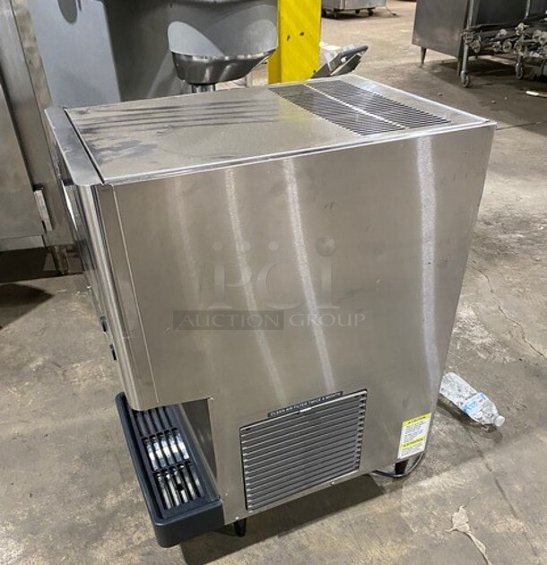 WOW! LATE Model Hoshizaki Commercial Countertop Refrigerated Ice Maker/Dispenser And Water Dispenser! All Stainless Steel! On Legs!  - Image 2 of 8
