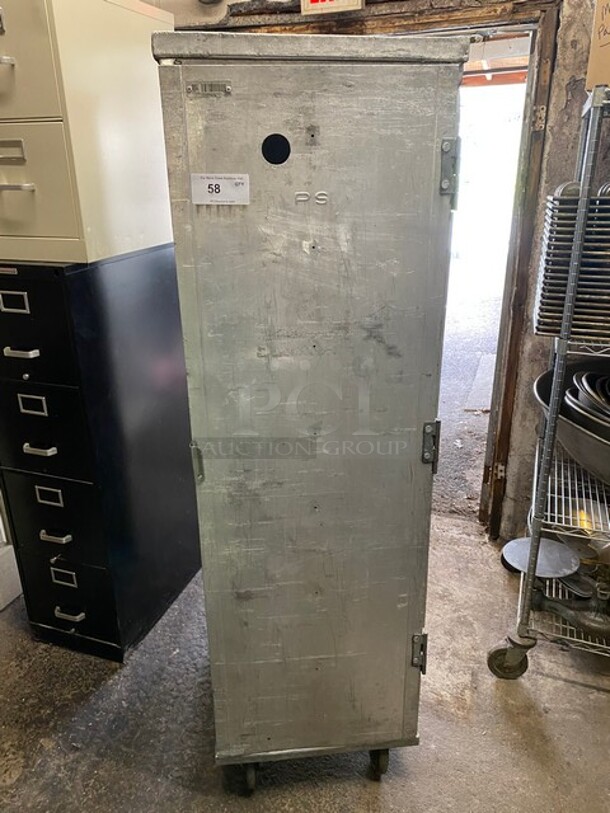 All Stainless Steel Food Holding Cabinet! On Commercial Casters! Working When Removed! - Image 1 of 5