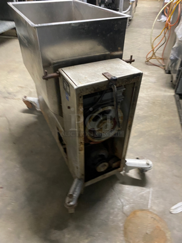 Butcher Boy Commercial Horizontal Meat Mixer! Stainless Steel Body! Model: 150F - Image 3 of 8