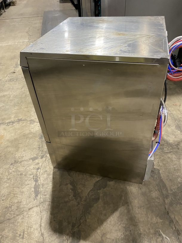 Hobart New Boby Style Commercial Undercounter Dishwasher! All Stainless Steel! MODEL: LXEC SN:231177785! 120V 1PH!  - Image 5 of 10