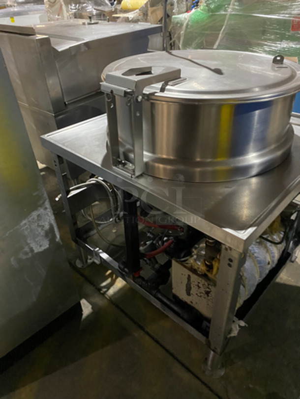 SWEET! Market Forge Commercial Tilted Soup Kettle! All Stainless Steel! On Legs! Model: MT40E0 480V 3 Phase - Image 4 of 9