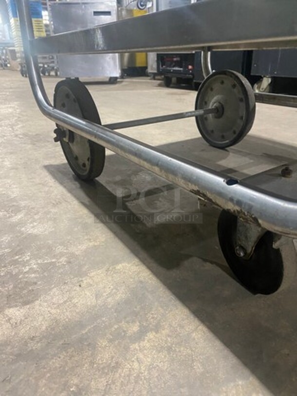 Commercial 3 Tier Utility Cart! Stainless Steel! On Casters! - Image 7 of 8