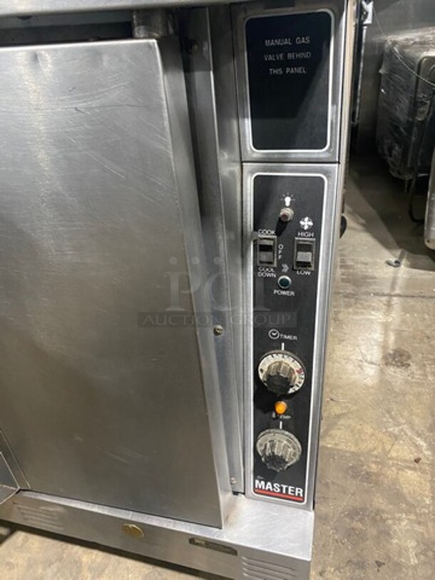 Garland Commercial Gas Powered Double Deck Convection Oven! With View Through Doors! Metal Oven Racks! All Stainless Steel! On Casters! Master Series! 2x Your Bid Makes One Unit! - Image 6 of 11