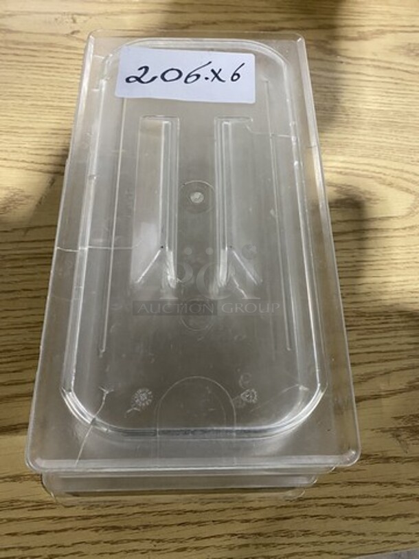 Plastic Food Pan Covers! 6 X Your Bid! - Image 1 of 6