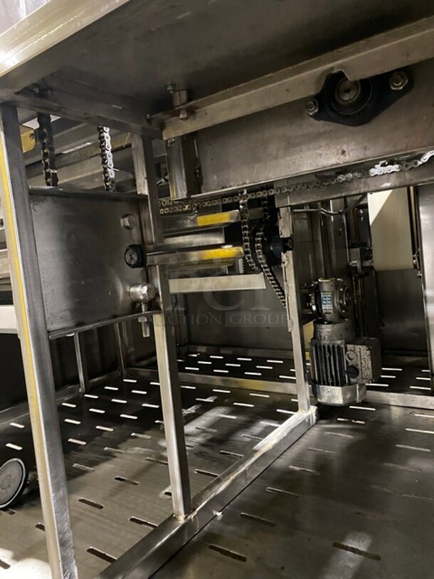 Great! Aksar Smart Food Productions Solutions Food Portioning/Cutting Machine! Machine All Stainless Steel!On Casters!  - Image 8 of 9