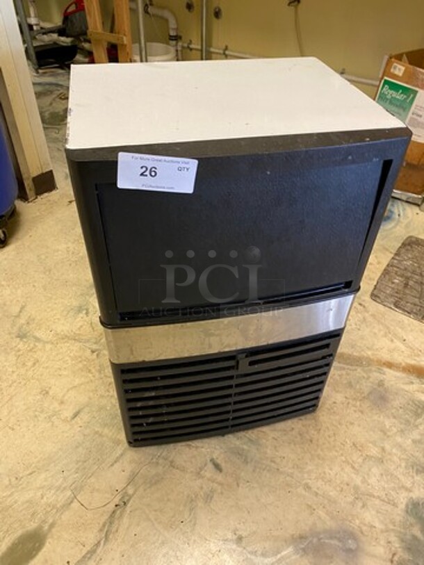 LATE MODEL! 2021 Commercial Undercounter Ice Maker Machine! All Stainless Steel! WORKING WHEN REMOVED! Model: ZBJ55KGZNL805501V1 SN: XSC09121497 110V - Image 1 of 8