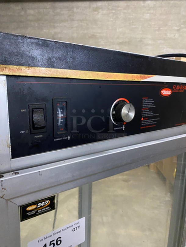 Hatco Commercial Heated Holding Cabinet! Glass All Around Showcase Style! Stainless Steel Body! On Casters! Model: PFST2X SN: 8873570447 120V 60HZ 1 Phase - Image 4 of 7