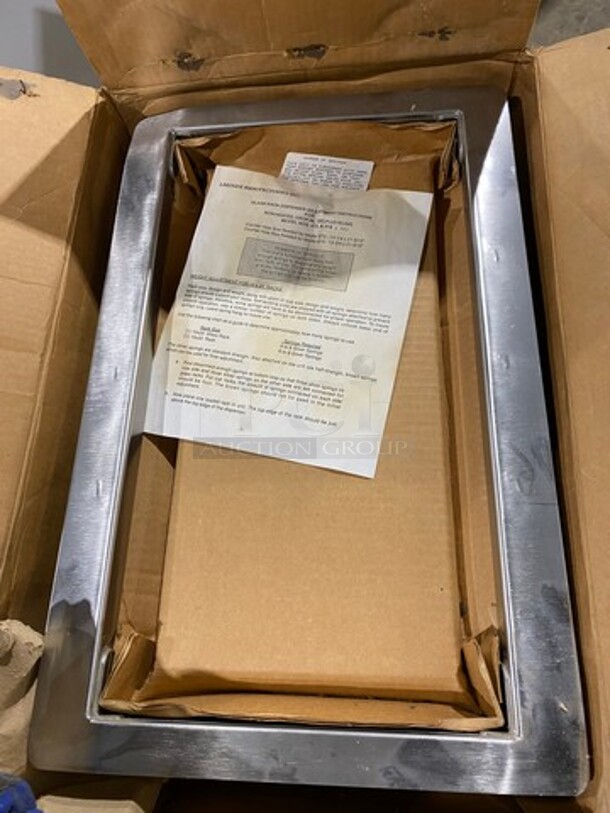 BRAND NEW! IN THE BOX! Lakeside Commercial Tray Dispenser! Solid Stainless Steel! ASSEMBLY NEEDED! - Image 2 of 3