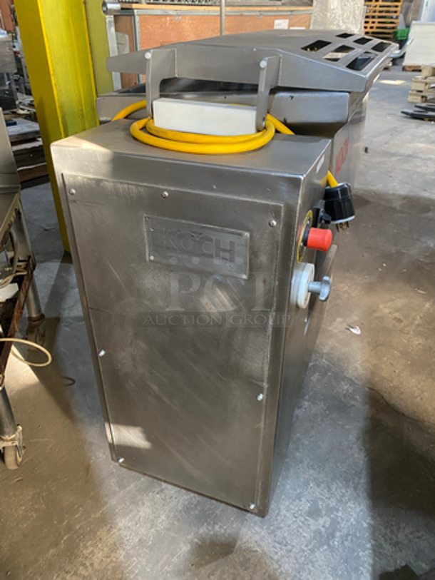 GREAT! Koch Commercial Floor Style Meat Seasoning/Mixing Tumbler! All Stainless Steel! On Casters! Model: A-150 SN:108810-2000 208V 60HZ - Image 4 of 8