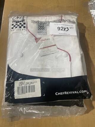 Chef Revival Long Sleeve Corporate Jacket! Size 2x! 3x Your Bid!