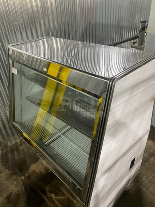 Marc Refrigeration Deli Display Case! Stainless Steel! MODEL MDL4S/C SN:160357 115V 1PH! - Image 10 of 10