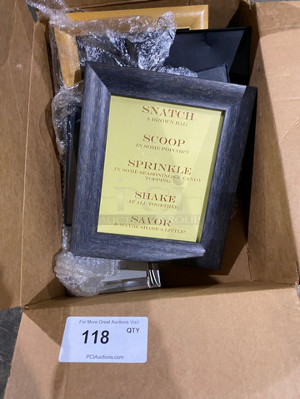 ALL ONE MONEY! Assorted Picture Frames! - Image 1 of 4