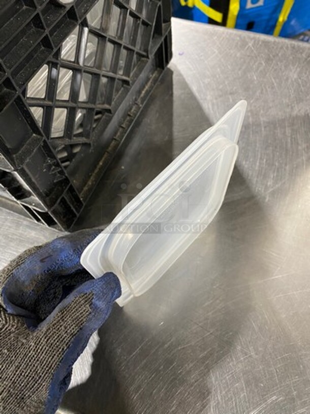 ALL ONE MONEY! Cambro Clear Poly Food Container Lids! - Image 5 of 6