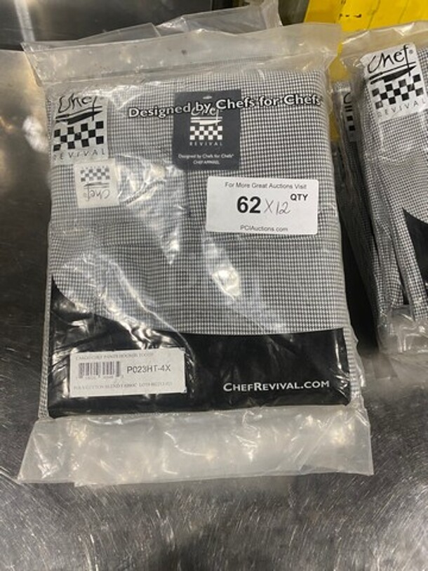 NEW! Chef Revival Chef's Pants! 12x Your Bid! - Image 1 of 5