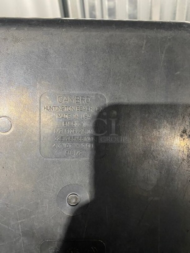 Cambro 1/2 Drop In Pans! 6 X Your Bid! - Image 5 of 6