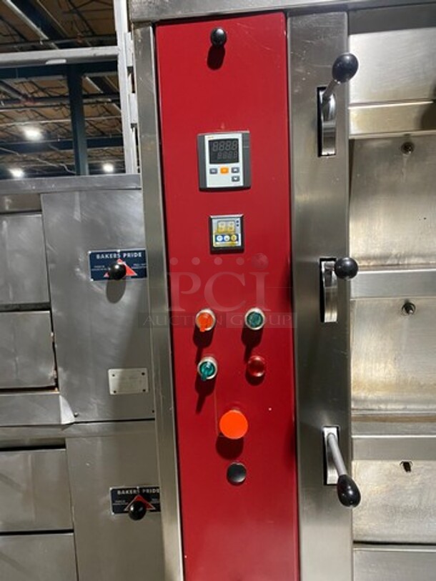 Empire Commercial Natural Gas Powered Tripple Deck Baking Oven! All Stainless Steel! - Image 7 of 9