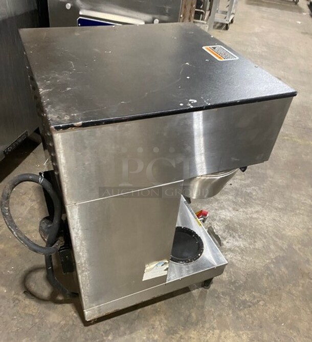 Bunn Commercial Countertop Dual Coffee Brewing Machine! All Stainless Steel! On Small Legs! Model: DUALGPRDBC SN: DUAL200004! 120/208/240V 1PH - Image 4 of 8