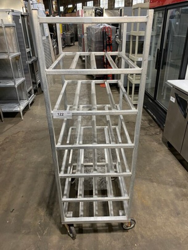 Commercial 7 Tier Mobile Shelving Unit! On Casters!