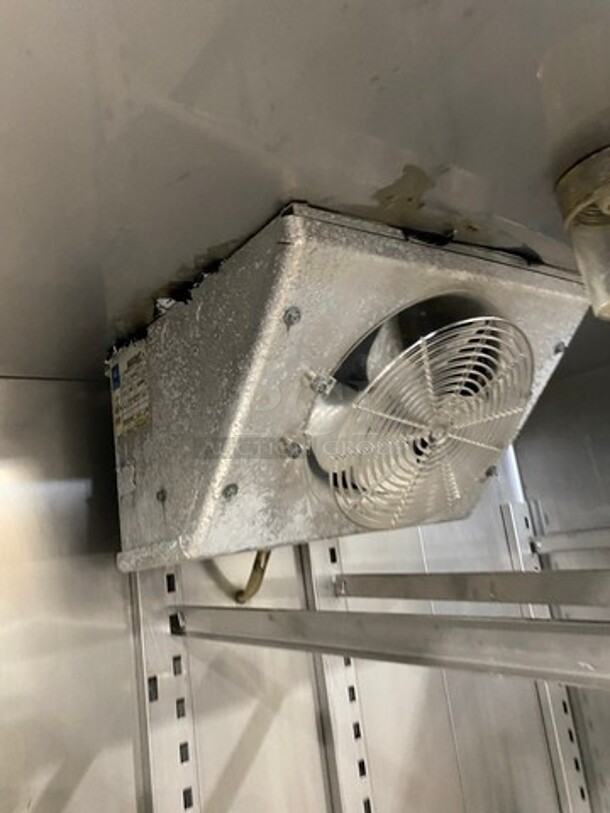 Custom Cool Commercial 2 Door Reach In Cooler! All Stainless Steel! On Legs! Model: RIR2SC SN: J1602436 115V 60HZ 1 Phase - Image 6 of 10