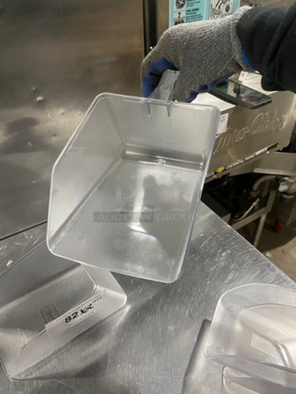 NEW! Clear Poly Ingredient Scooper! 2x Your Bid! - Image 4 of 5