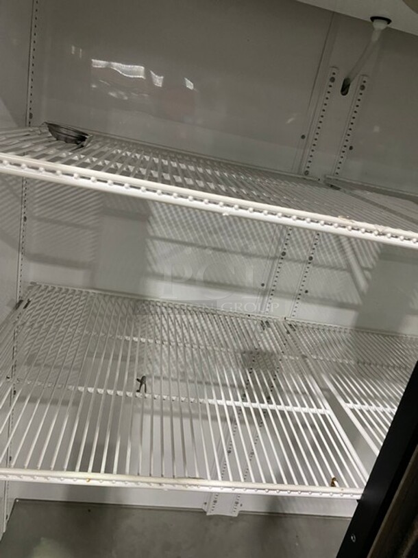 True 2 Door Reach In Cooler Merchandiser! With View Through Doors! With Poly Coated Racks! Model: GDM49 SN: 5337959 115V 1PH - Image 7 of 10