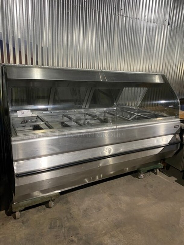 Henny Penny Commercial Countertop Electric Powered Heated Food Display Case Merchandiser! With Rear Access Sliding Doors! Stainless Steel Body! Model: HMR106 SN: HA0610047 120/208V 60HZ 1 Phase - Image 1 of 9