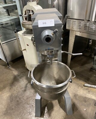 Univex Commercial 30 Quart Planetary Mixer With Mixing Bowl! 115V 1PH