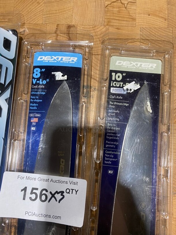 NEW! Dexter Stainless Steel Assorted Chef's Knifes! - Image 3 of 8