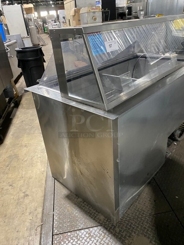 C.Nelson  stainless Steel Commercial Ice-cream Dipping Cabinet! MODEL BD8RIT 115V  - Image 2 of 8