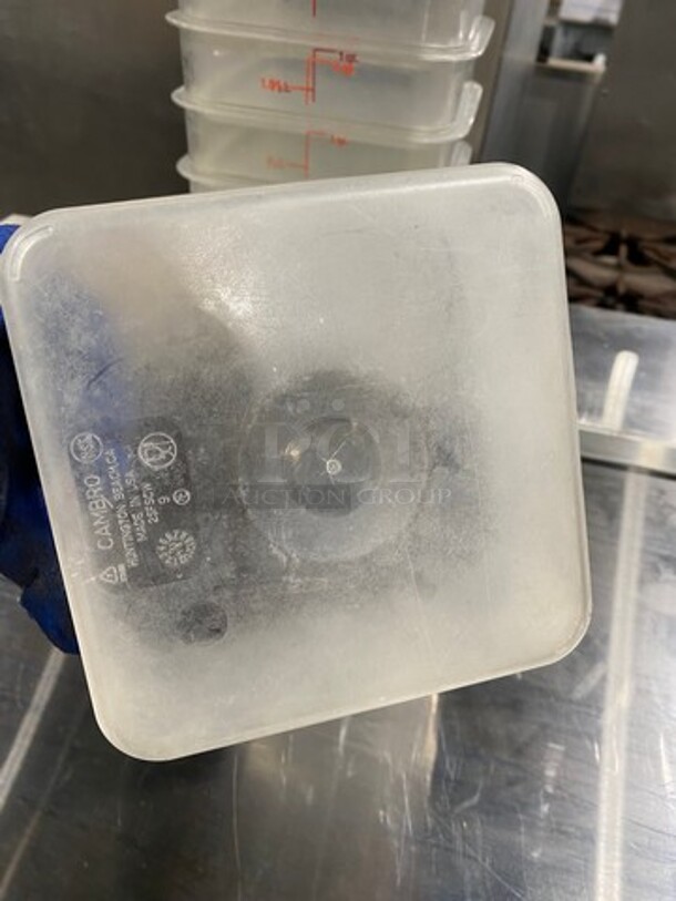 Cambro Clear Poly Food Containers! 9x Your Bid! - Image 6 of 7