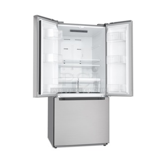 BRAND NEW SCRATCH & DENT! Koolmore KM-RERFDSS-18C 18.4cu. ft. Stainless-Steel French Door Refrigerator in Silver. 30x29-1/2x67