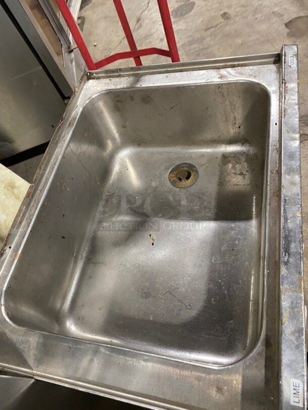 All Stainless Steel Under The Bar Sink! On Legs! - Image 2 of 6
