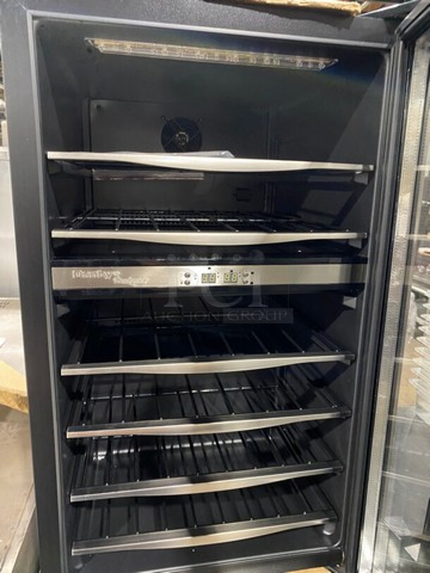 NEW! OUT OF THE BOX! SCRATCH-N-DENT! Danby Single Door Wine Bottle Cooler/Chiller! With View Through Door! With Racks! 38 Wine Bottle Capacity! Model: DWC040A3BSSD 115V - Image 6 of 7